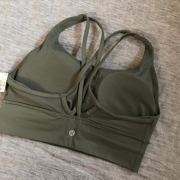 LLL Energy Longline Bra *mesh* (grey sage) - Picture 8 of 14